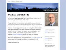 Tablet Screenshot of mkhall.net
